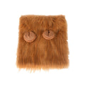 Premium Pet Lion Mane Wig Costume Adjustable - Light Brown L