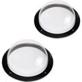 Premium Dog Porthole Fence Window Clear Acrylic Peek View - 28cm