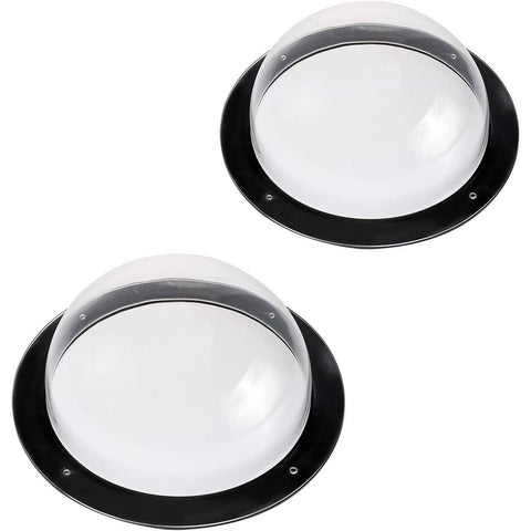 Premium Dog Porthole Fence Window Clear Acrylic Peek View - 28cm