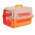PETAIRBO Orange S Size Portable Dog Cat Rabbit Carrier - Lightweight, Easy to Clean - SuperSaverAU - view 1