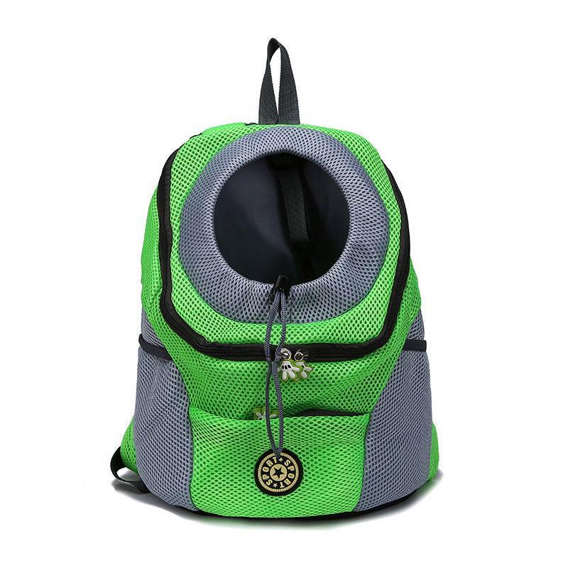 Blue L Size Pet Backpack Carrier - Portable Shoulder Bag for Dogs and Cats - SuperSaverAU - view 8