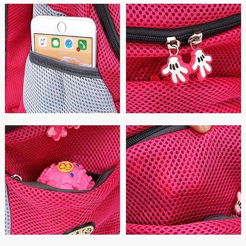 Green L Size Pet Backpack Carrier - Portable Shoulder Bag for Dogs & Cats - SuperSaverAU - view 4