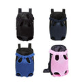 Premium Pet Carrier Backpack with Mesh Panels - Pink M