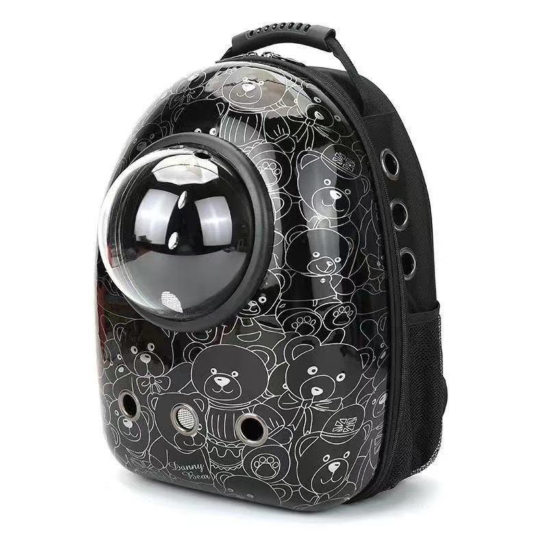 Transparent Space Dog Backpack Carrier for Small Pets - Waterproof, Comfortable, 1kg - SuperSaverAU - view 8