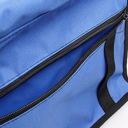 Pet Car Booster Seat Travel Carrier Basket for Cats Dogs with Secure Design - Blue