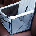 Pet Car Booster Seat Travel Carrier Basket for Cats Dogs - 40x30x25cm, Blue - SuperSaverAU - view 5