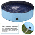 Premium Foldable Pet Swimming Pool - Blue, 120 x 30cm