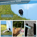 Premium Foldable Pet Swimming Pool - Blue, 120 x 30cm