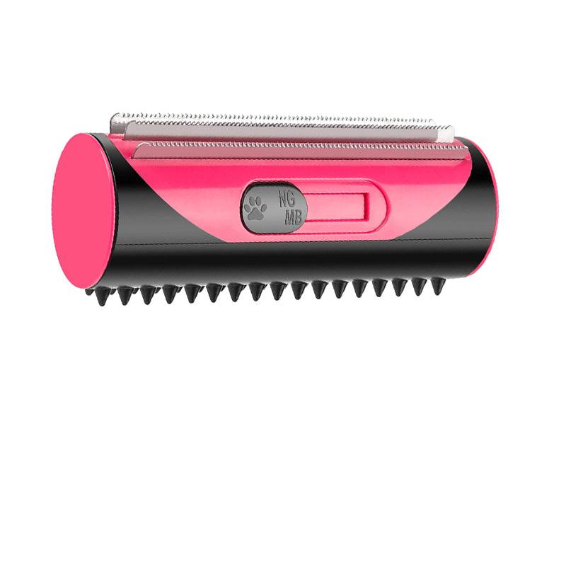 Premium Pet Deshedding Grooming Comb Brush - Red