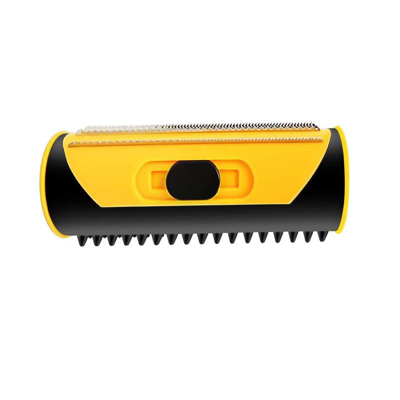 Premium Pet Deshedding Grooming Comb Brush - Yellow