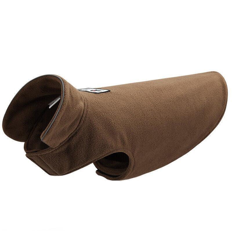Pet Dog Warm Coat Fleece Jacket Reversible L Size - Yellow, Soft & Comfortable - SuperSaverAU - view 8