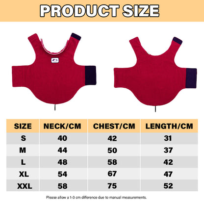 M Size Pet Dog Warm Coat Fleece Jacket Jumper Sweater Winter Puppy Vest Outfit - Yellow