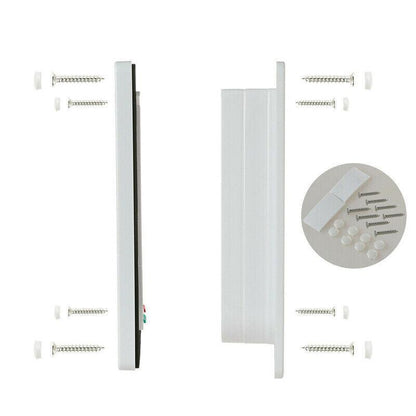 V528 4-Way Lockable Pet Door for Cats & Small Dogs - White, Large Size