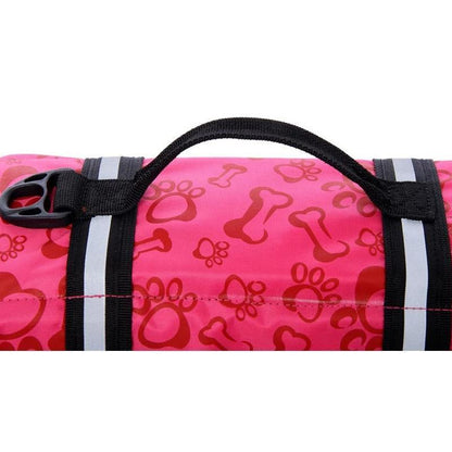 Dog Life Jacket Pet Swim Vest Floatation Aid for Boating, Water Activities, Green - L