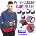 Blue Pet Shoulder Carrier Bag for Puppy Cat Dog Travel Sling Backpack S Size - SuperSaverAU - view 1