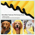 Premium Microfiber Pet Drying Towel Ultra-Absorbent - 70 x 140cm