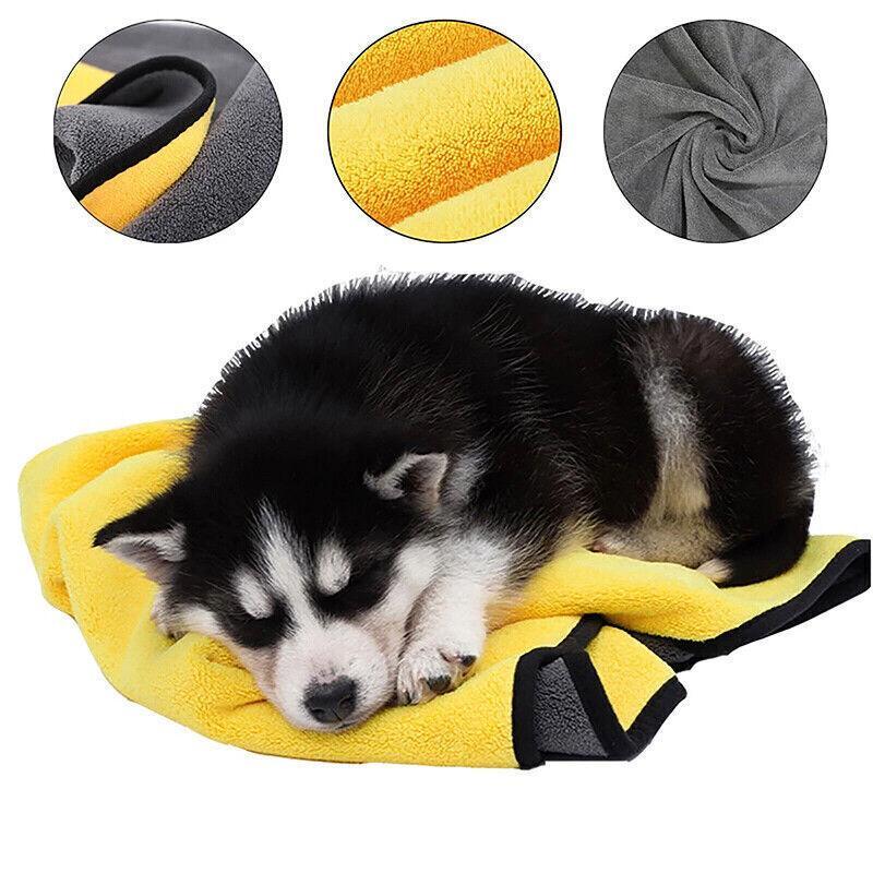 Premium Microfiber Pet Drying Towel Ultra-Absorbent - 70 x 140cm