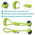 Premium Cotton Rope Dog Chew Toys for Puppies - 7 Piece Set