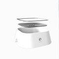Auto Splash Free Pet Water Bowl 1.5L No-Spill Slow Drinking Feeder - White - SuperSaverAU - view 2