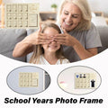 Graduation School Years Photo Frame Collage Gift, 40cm x 30cm, 12 Photos, Natural Wood - SuperSaverAU - view 2