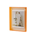 Acrylic Photo Frame Double-Sided Clear Display 16x21cm - Green, Screw Mount - SuperSaverAU - view 6