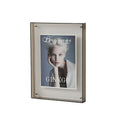 Acrylic Photo Frame Double-Sided Clear Display 16x21cm - Grey, Screw Mount - SuperSaverAU - view 3