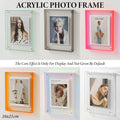 Acrylic Photo Frame Double-Sided Clear Display – 16x21cm with Screw Mount - SuperSaverAU - view 1