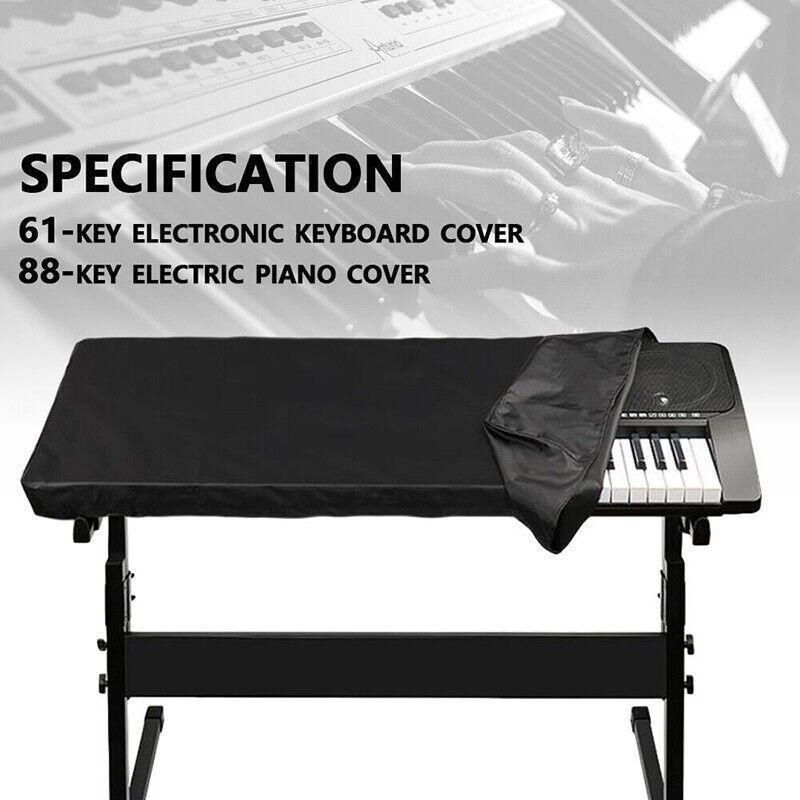 Premium 61 Key Piano Keyboard Dust Cover for Electronic Keyboard
