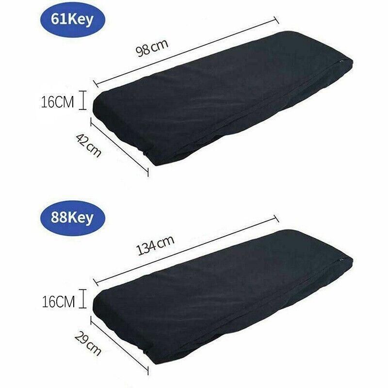 Premium 61 Key Piano Keyboard Dust Cover for Electronic Keyboard
