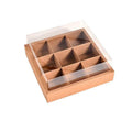 5PCS Kraft Paper Lunch Boxes Picnic Camping Food Containers Bento Sushi Packing - S-5Pcs - SuperSaverAU - view 5