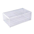 Premium White Metal Pigeon Cage for Indoor & Outdoor Use - 40 x 26 x 60cm