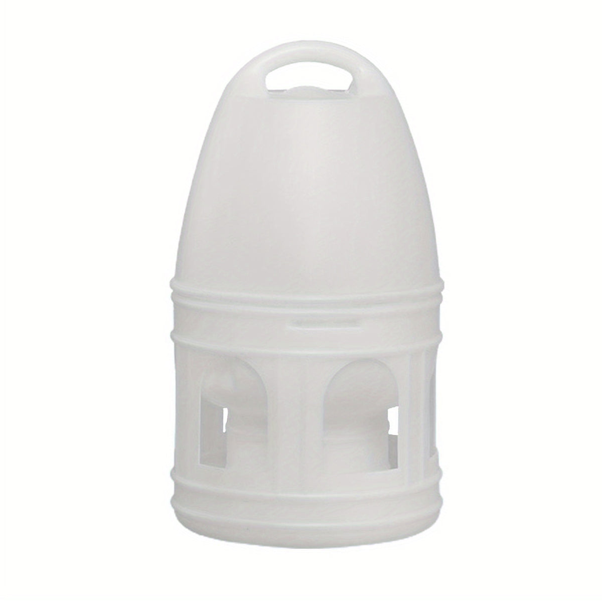 Premium White 3L Pigeon Drinker Bird Water Dispenser