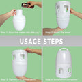 Premium White 3L Pigeon Drinker Bird Water Dispenser