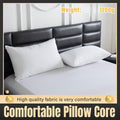 Premium White Pillow Insert 74cm x 48cm, Soft Cotton, Machine Washable, Hotel Quality - SuperSaverAU - view 1