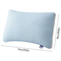 Premium Breathable Ice Silk Pillows – Light Grey 2 Pack
