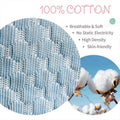Premium Breathable Ice Silk Pillows – Light Grey 2 Pack