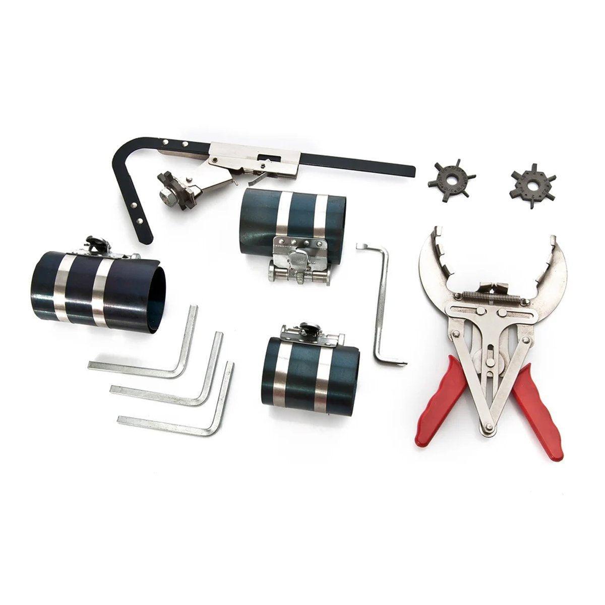 Premium 11 Piece Auto Engine Piston Ring Service Tool Kit