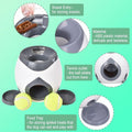 Interactive Dog Toy Tennis Feeder Machine - 29.5cm, Grey, Treat Dispenser - SuperSaverAU - view 4