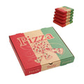Premium Folding Pizza Boxes – Natural Brown 12 Inch, 50 Pack