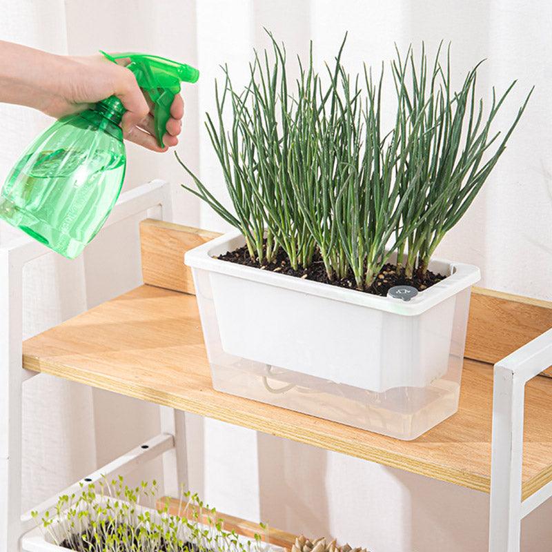 Premium Self-Watering Balcony Planter Pot – Green