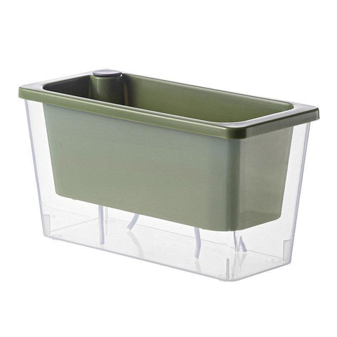 Premium Self-Watering Balcony Planter Pot – Green