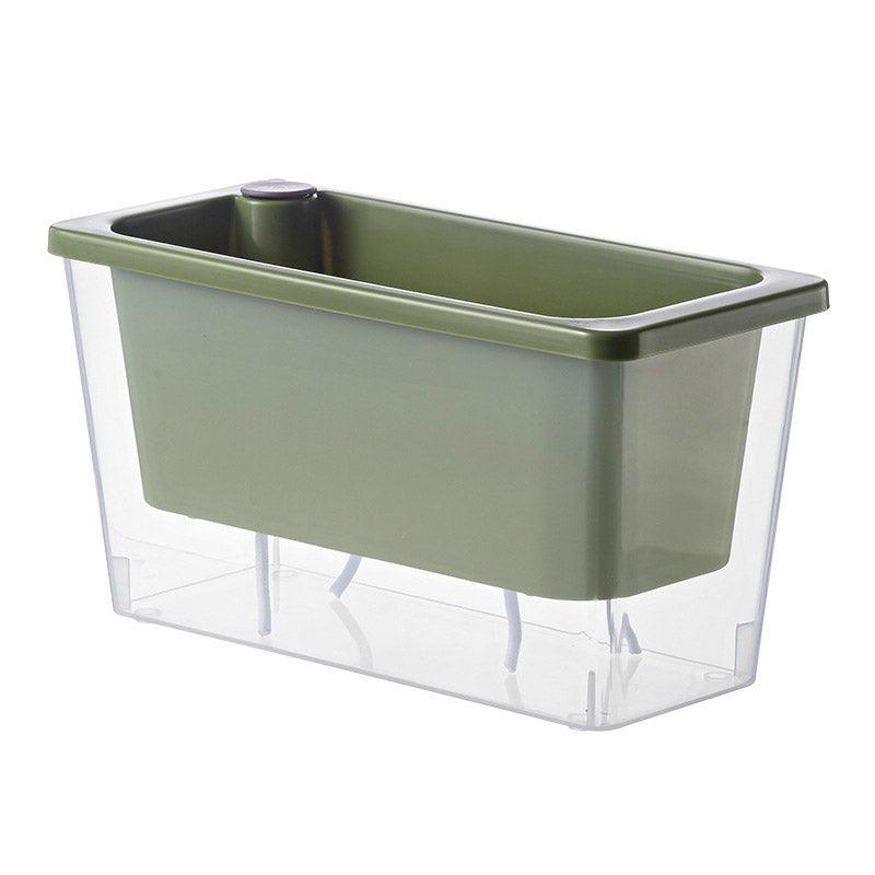 Premium Self-Watering Balcony Planter Pot – Green