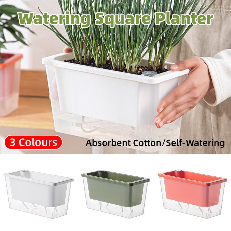 Premium Self-Watering Balcony Planter Pot – Pink