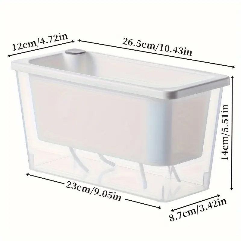 Premium Self-Watering Balcony Planter Pot – Pink