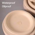 100x Biodegradable Sugarcane Paper Trays - Eco-Friendly & Durable for  Food - 9inches-100pcs - SuperSaverAU - view 4