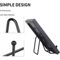 Premium Metal Display Stands – Black 5 Pack