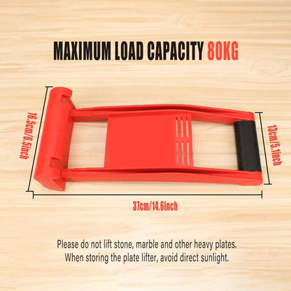 Heavy Duty Board Lifter - Panel Carrier for Drywall and Plywood