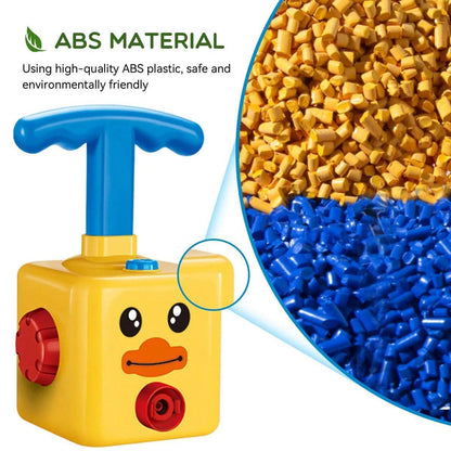 Kids Balloon-Powered Car Toy - Air Pump Racer Launcher - Monsters