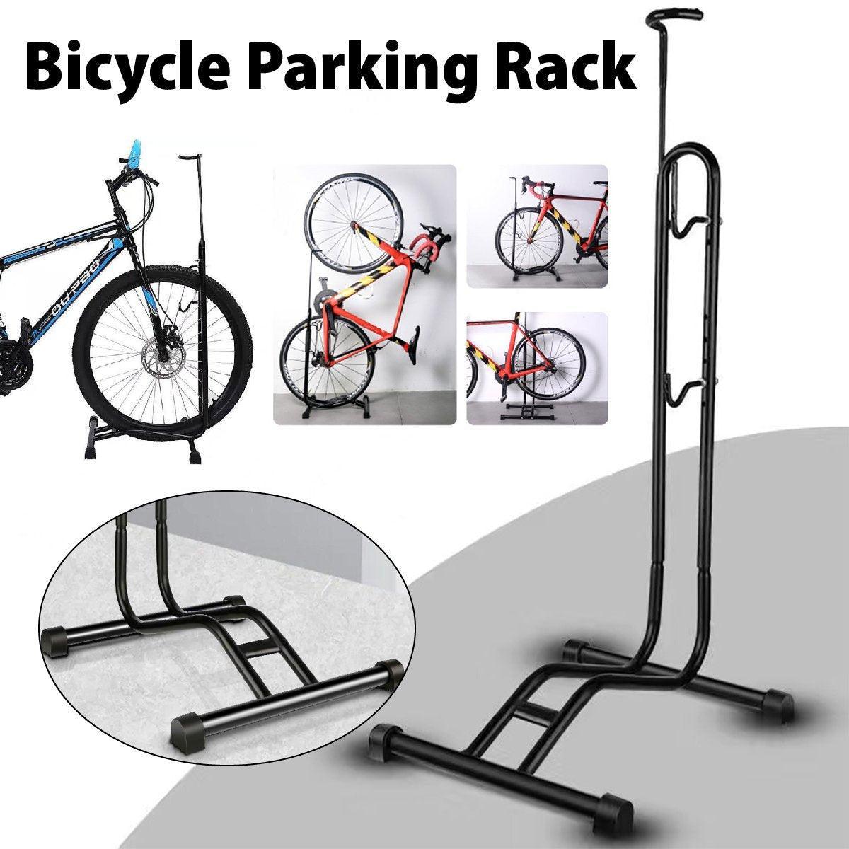L-Shaped Mountain Bicycle Stand for Storage