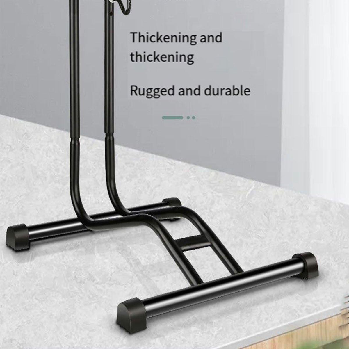 L-Shaped Mountain Bicycle Stand for Storage